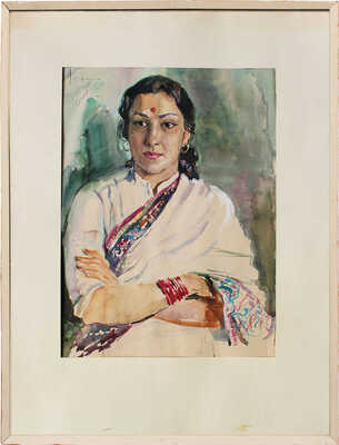 Аристова Ирина Фёдоровна. Портрет индийской киноактрисы Наргис